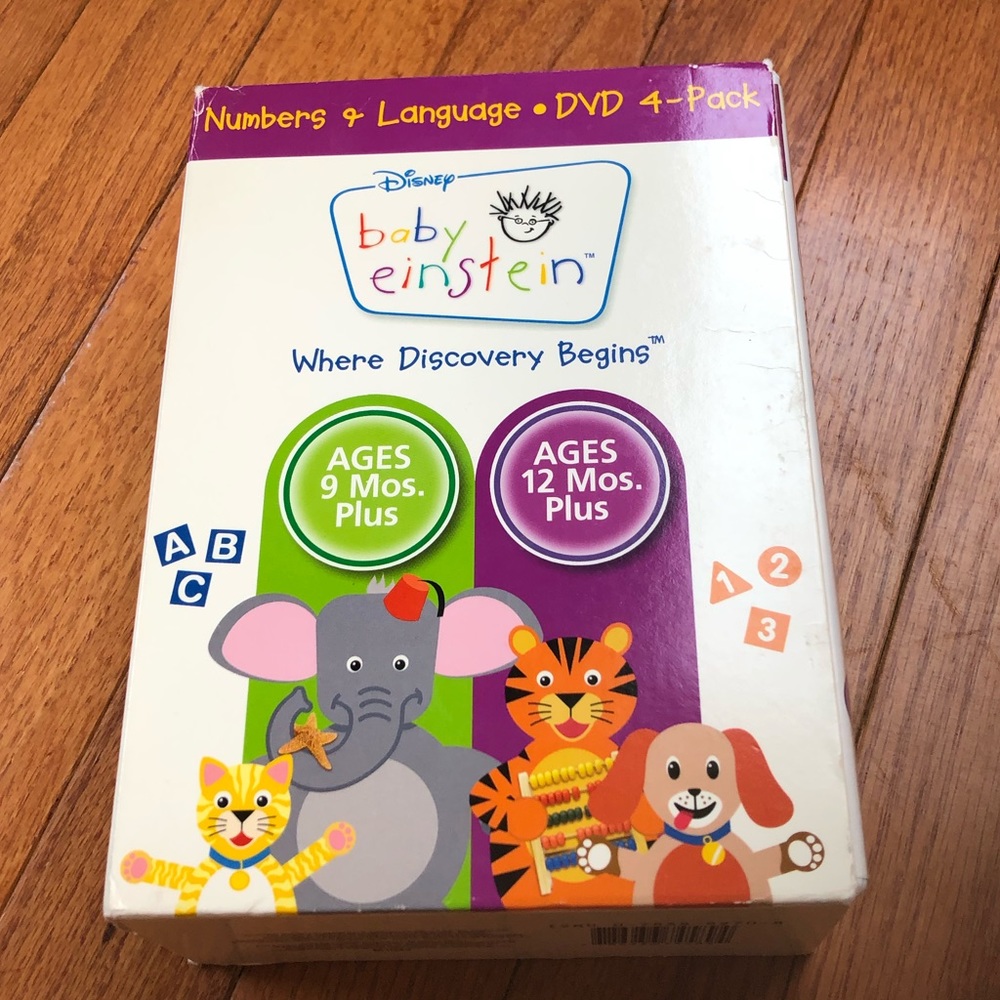Baby Einstein learning dvds